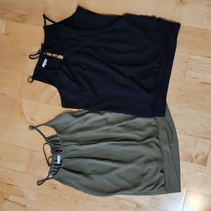 Maurices Tank Tops Spaghetti Strap blouses M lot